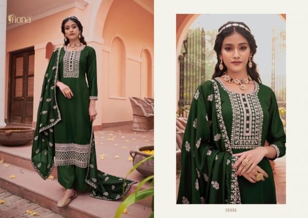 Fiona Kahish Wedding Wear Silk Designer Salwar Suit Collection